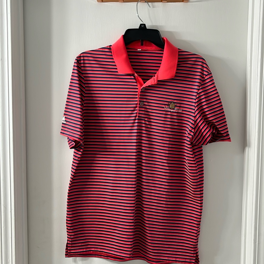 Adidas. Mid Pines Golf Course Polo